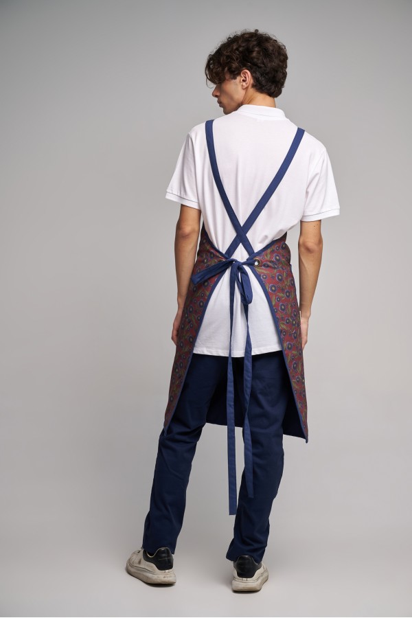 Ποδιά Ολόσωμη Midi  Excl Διπλής Όψεως Blue Garden