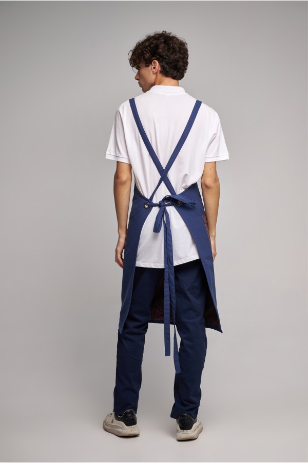 Ποδιά Ολόσωμη Midi  Excl Διπλής Όψεως Blue Garden