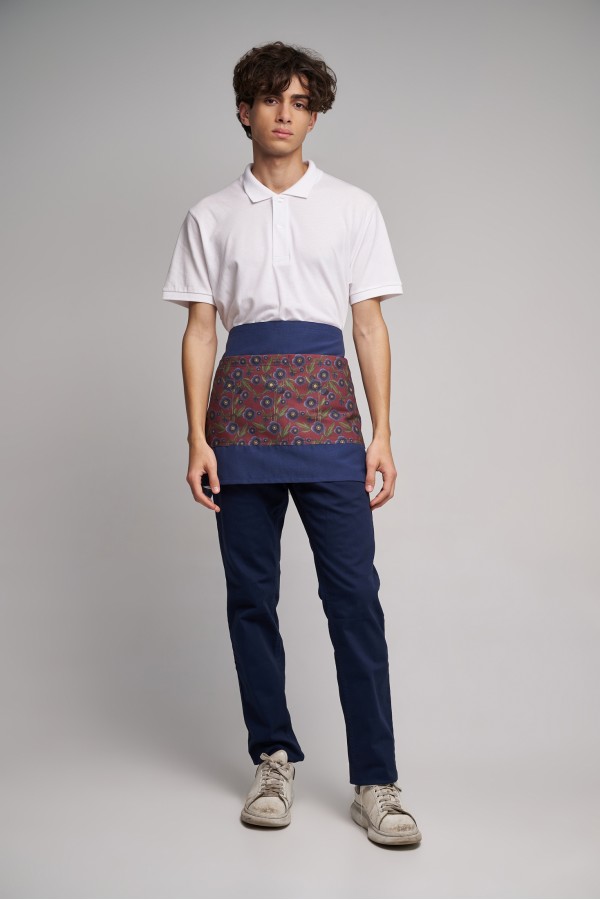 Ποδιά Μέσης Mini Excl Διπλής Όψεως Blue Garden