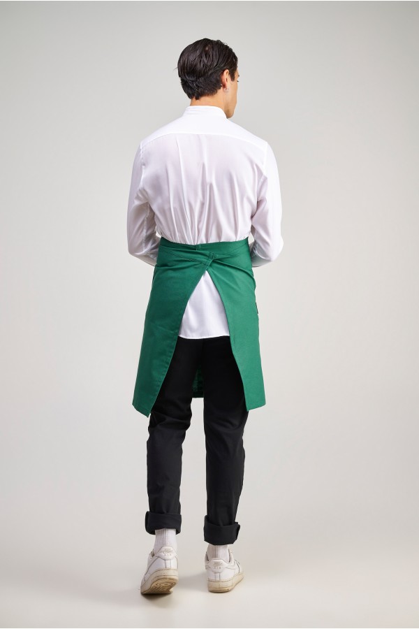 Ποδιά Μέσης Modern Midi σε χρώμα royal green , με σκίσιμο στη μέση